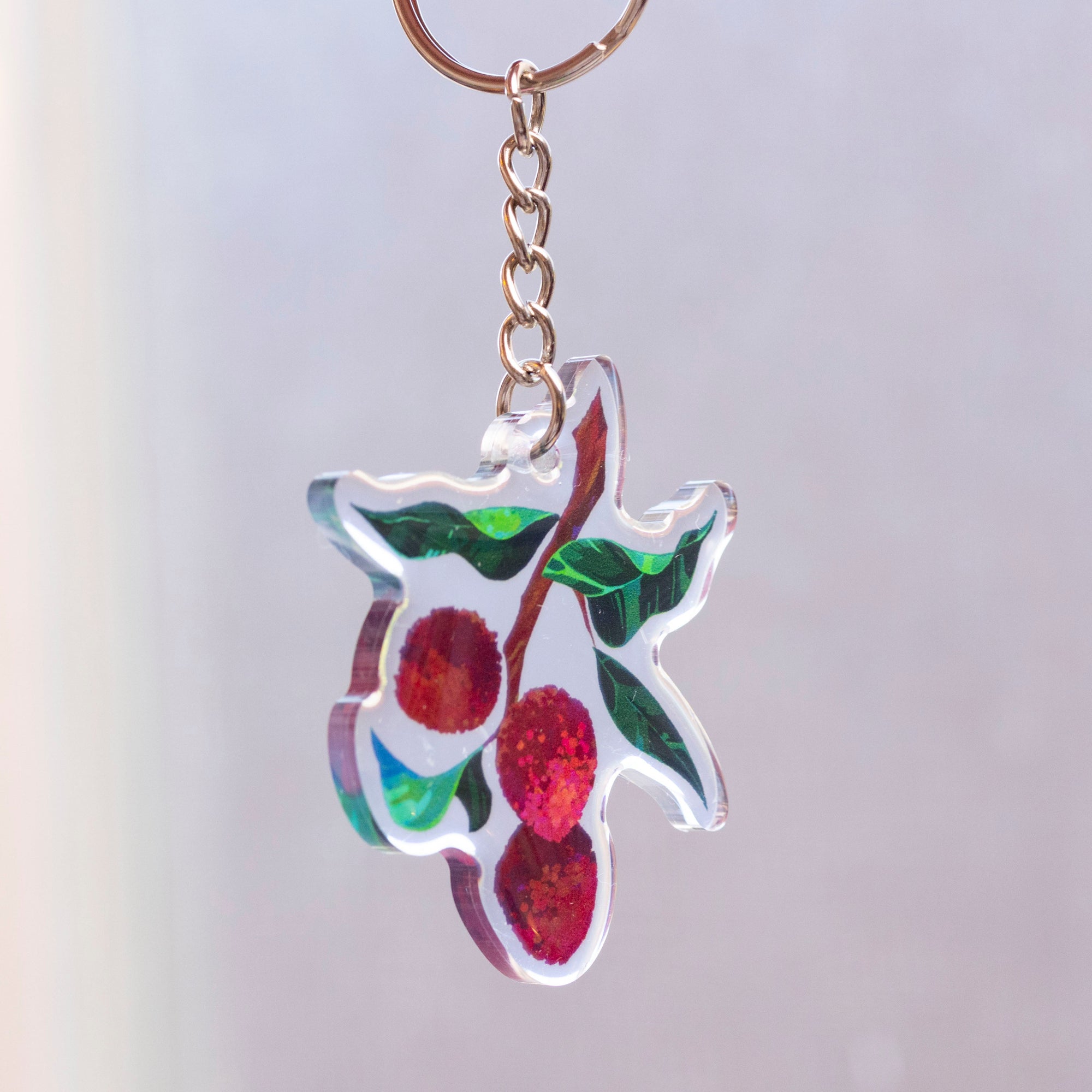 lychee keychain - 2