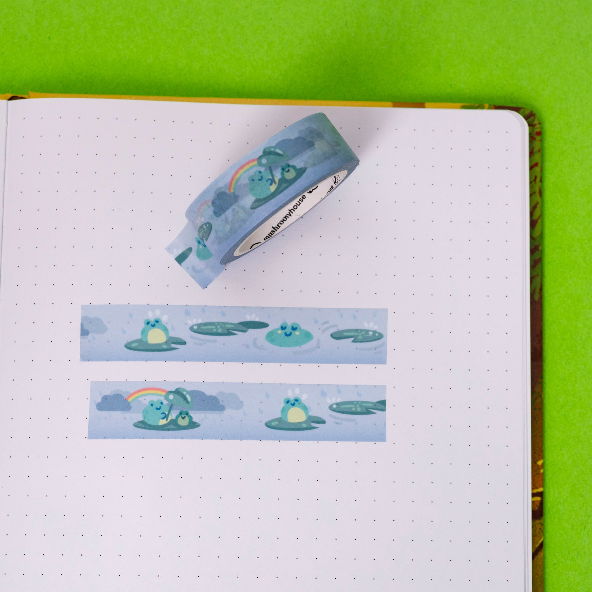 Rainy Frog Washi Tape - 3