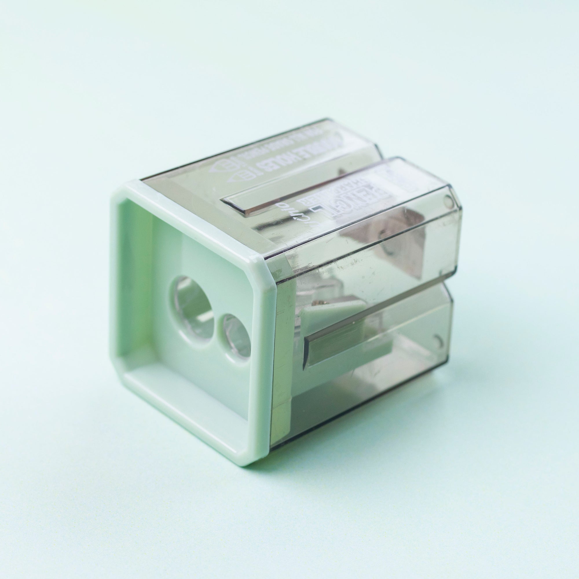 Uchio Geometric Pencil Sharpener - Mint