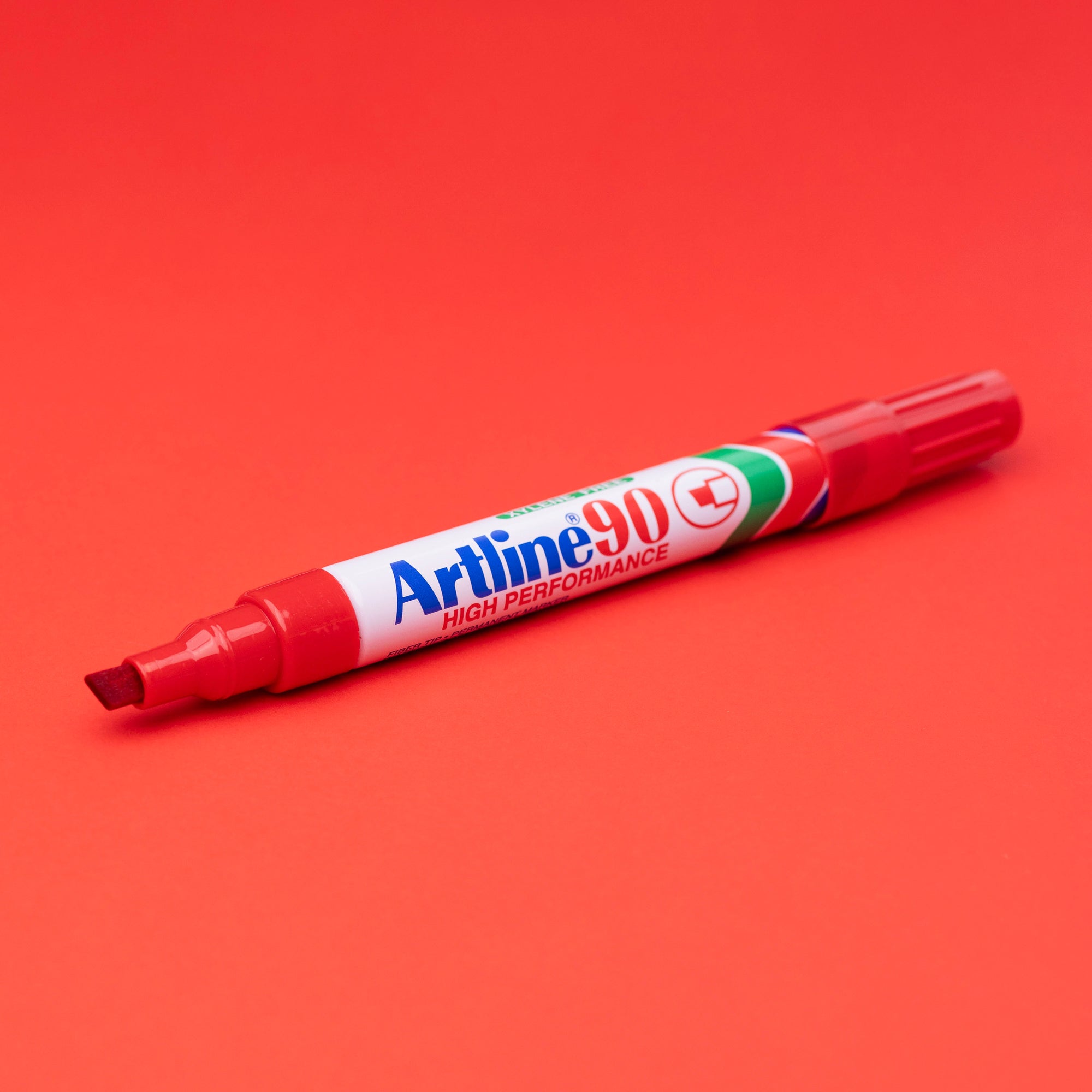 Artline 90 Permanent Marker Red