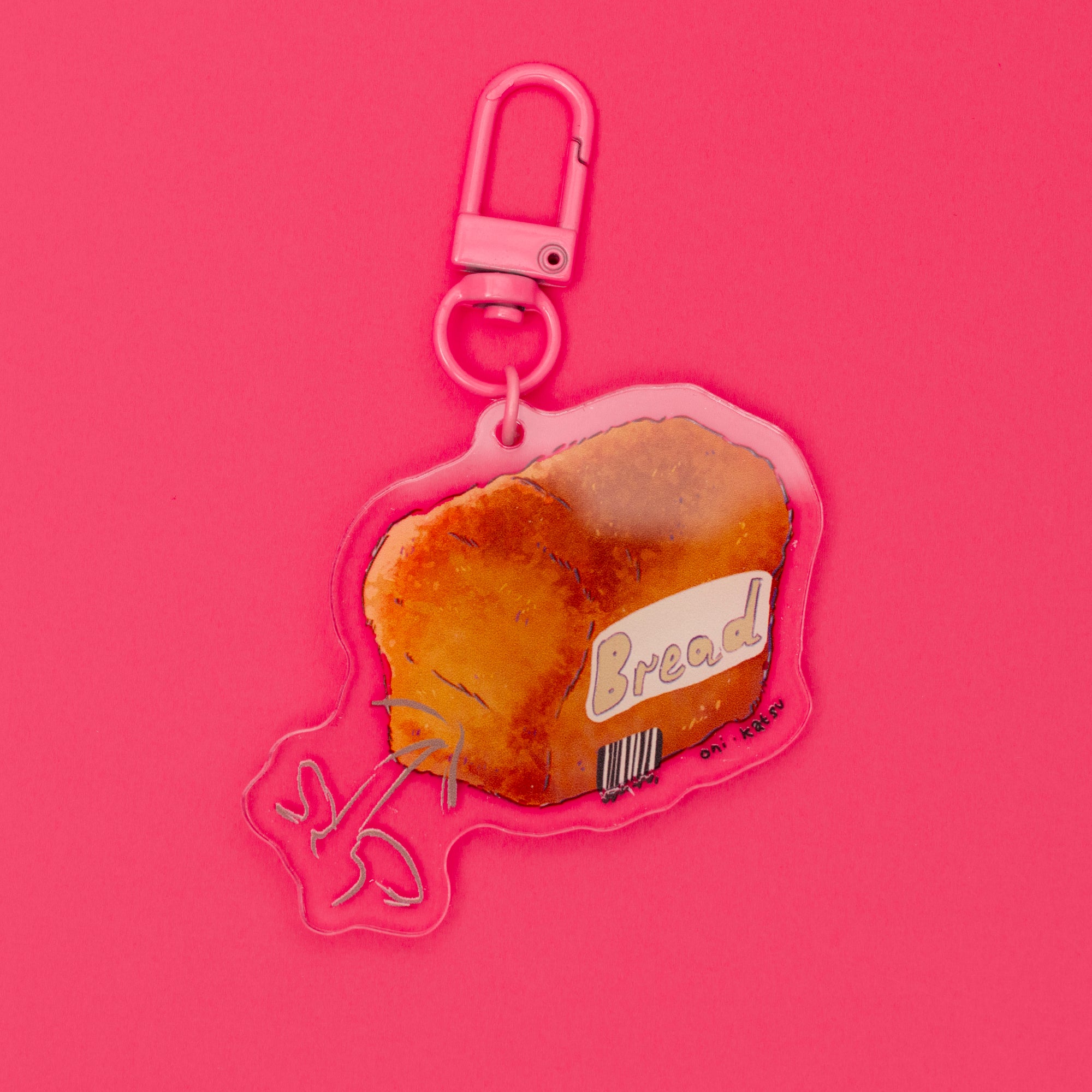 Bread! Loaf acrylic charm