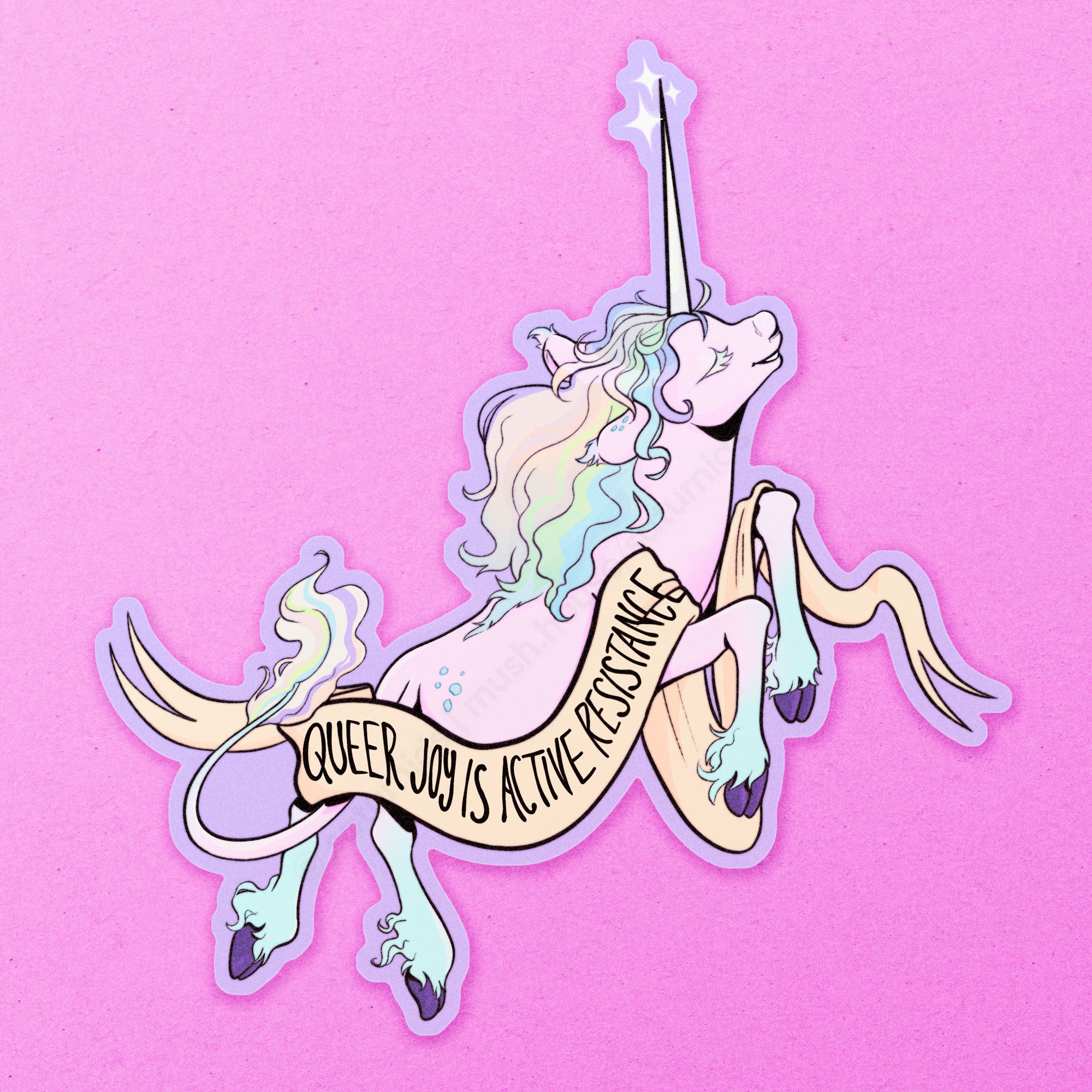 Queer Joy Herald - Sticker