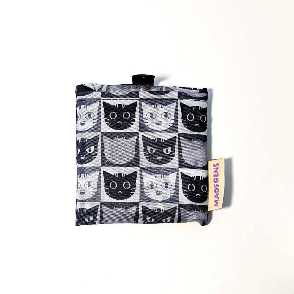 Black Cat Grocery Bag