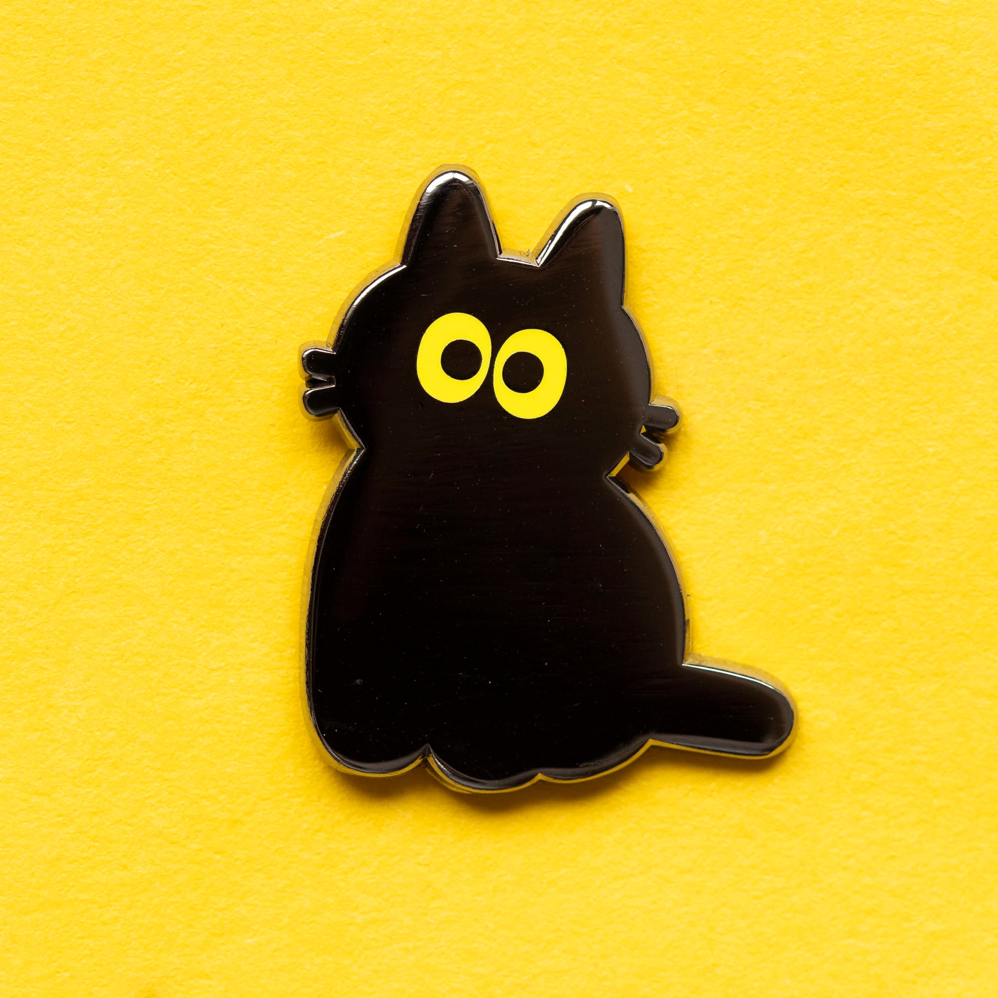 Black Cat Enamel Pin