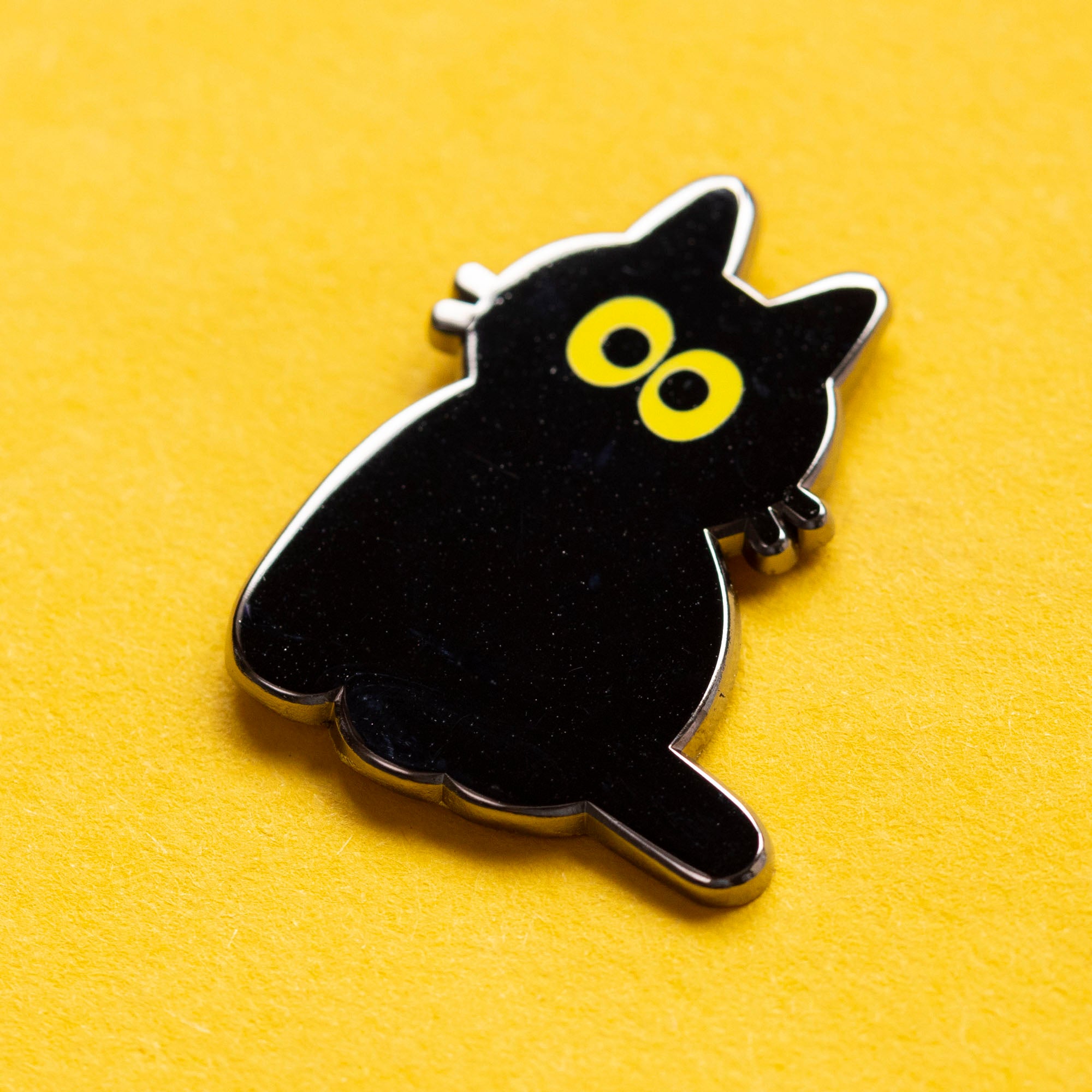 Black Cat Enamel Pin