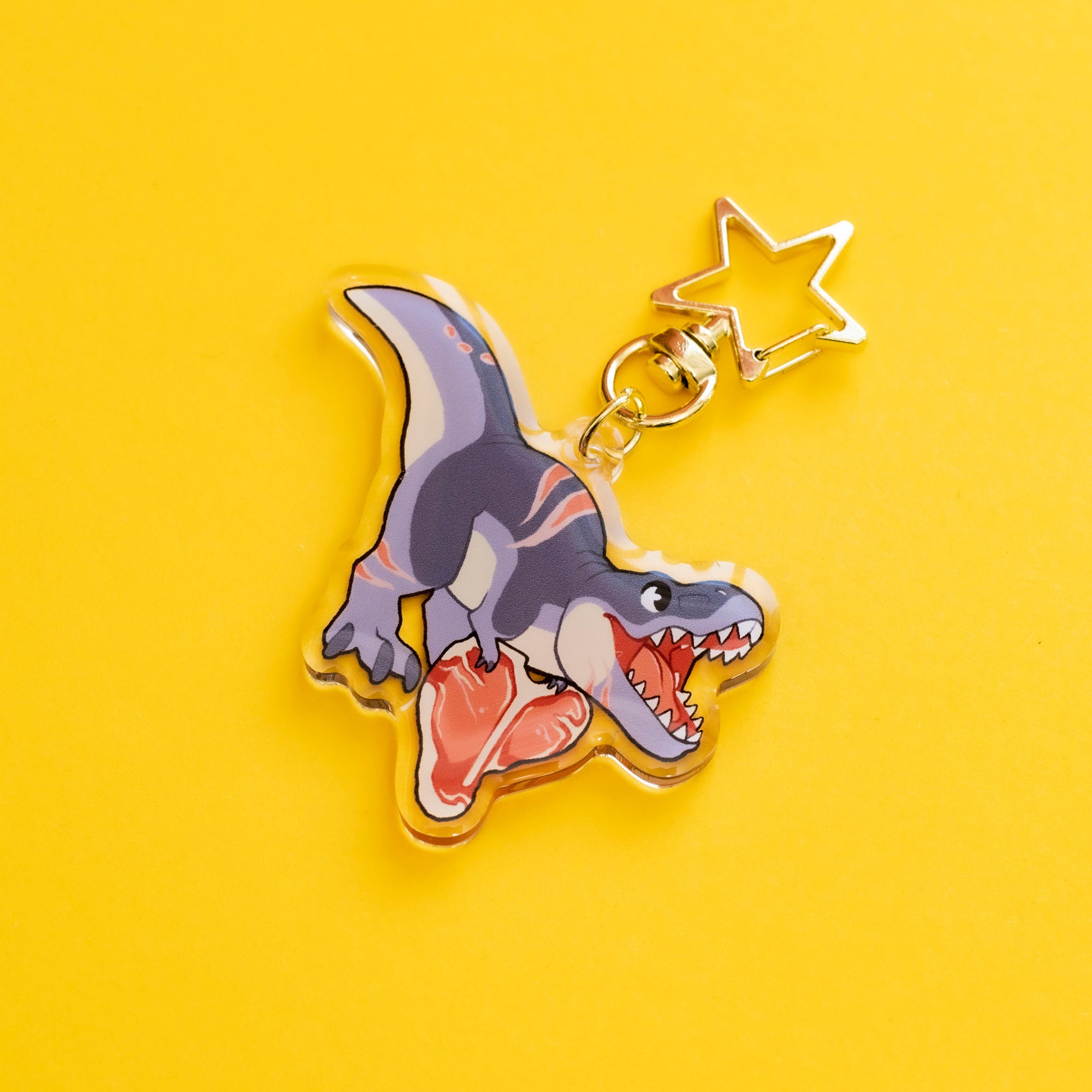 Tyrannosaurus T-Bone Charm