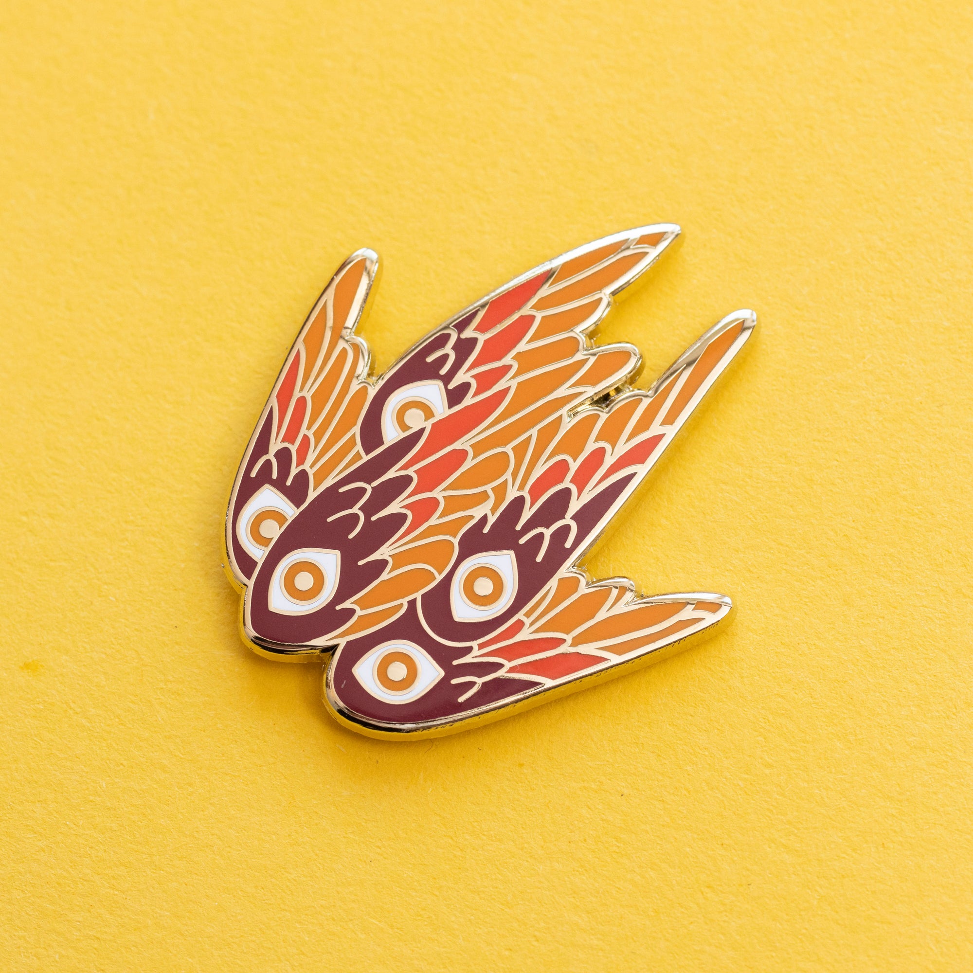 Flying Seraphim Pin - Red