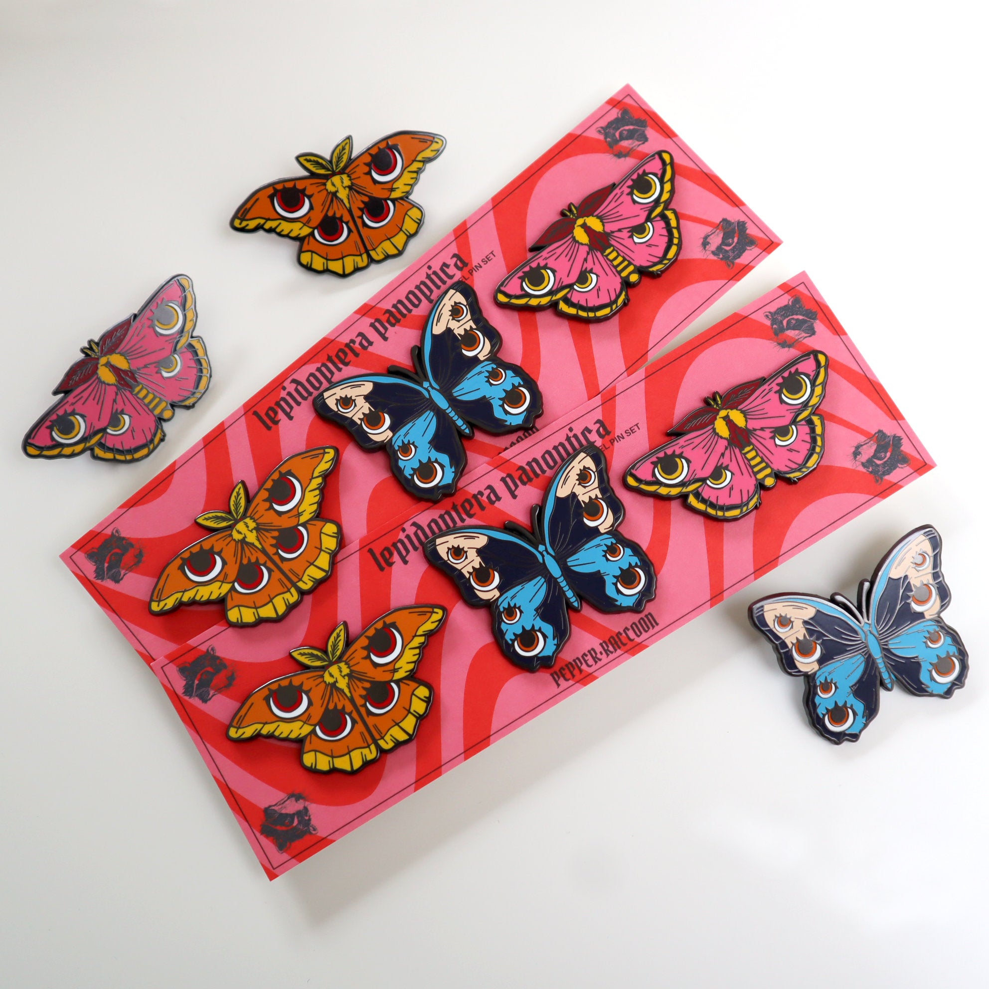 Panoptica Lepidoptera Butterfly Pin Set