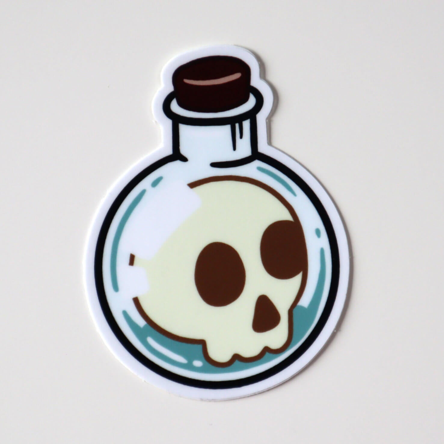 Skully Potion Sticker